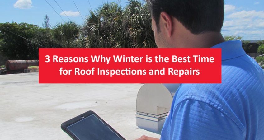 3 Reasons Why Winter is the Best Time for Roof Inspections and Repairs