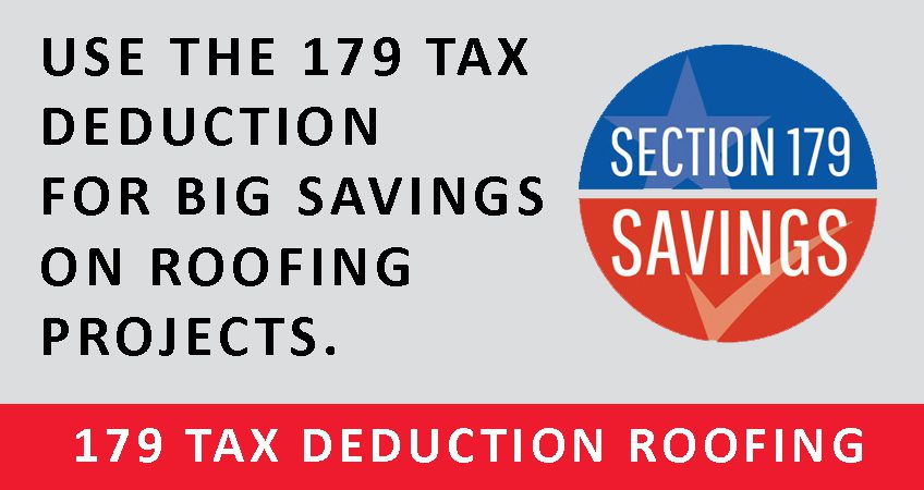 179 Tax Deduction for Commercial Roofing Projects