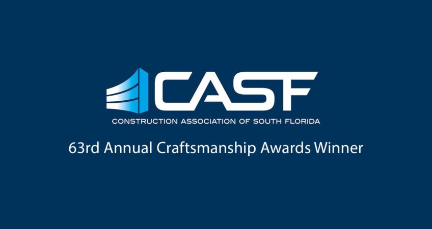 CASF Craftsmanship Awards Winner 2021