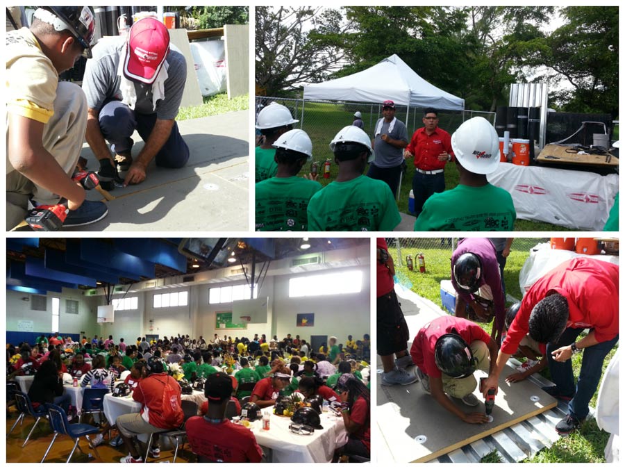 Advanced Roofing Teaches Kids About Commercial Roofing At Broward County Boys & Girls Club General Construction Career Day For 5th Straight Year